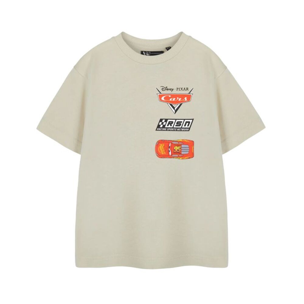 Cars Boys Lightning McQueen T-Shirt / Beige